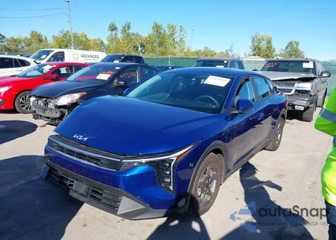 2025 Kia K4 Lxs from USA, damaged, VIN 3KPFT4DE9SE117469